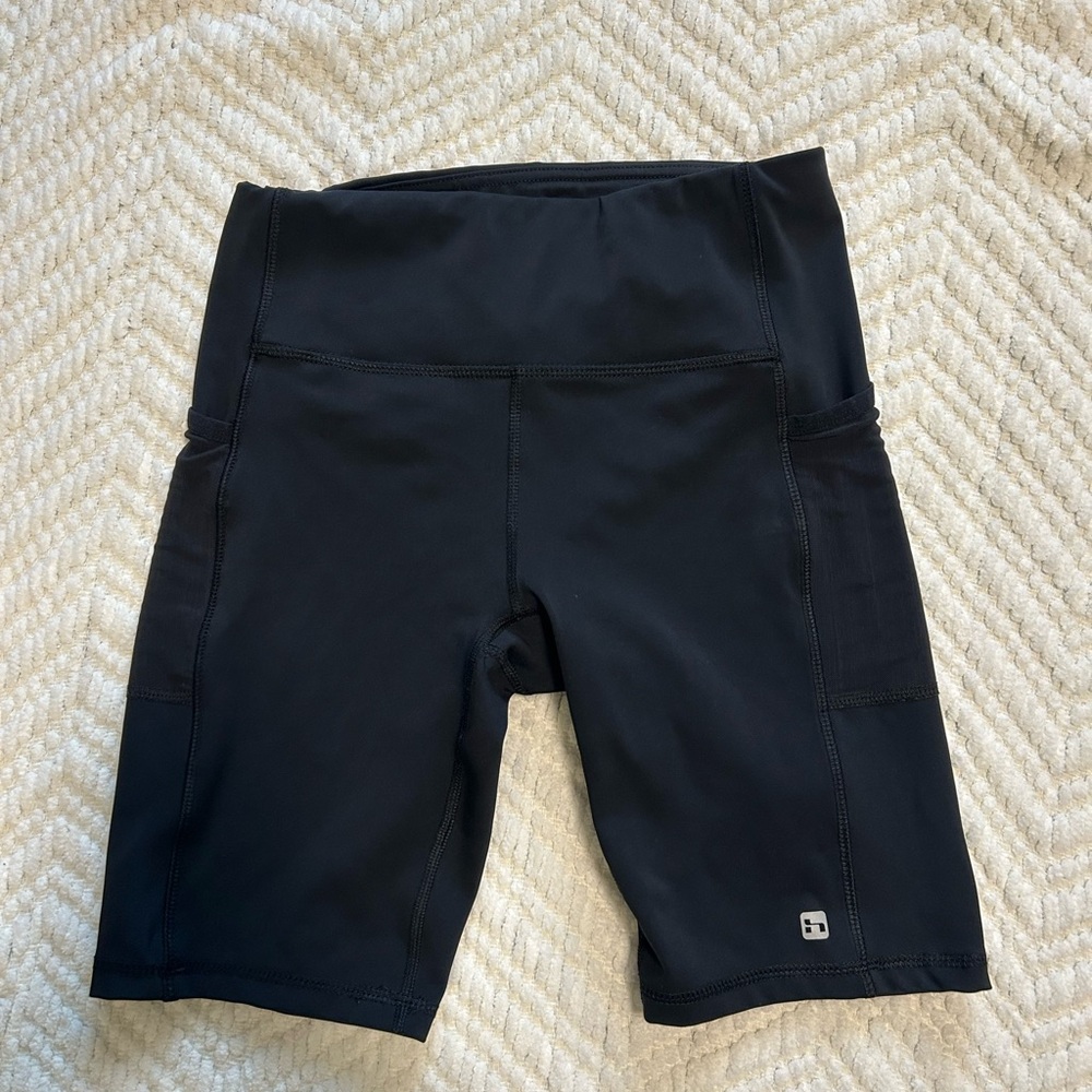 Women's Black Bike Shorts